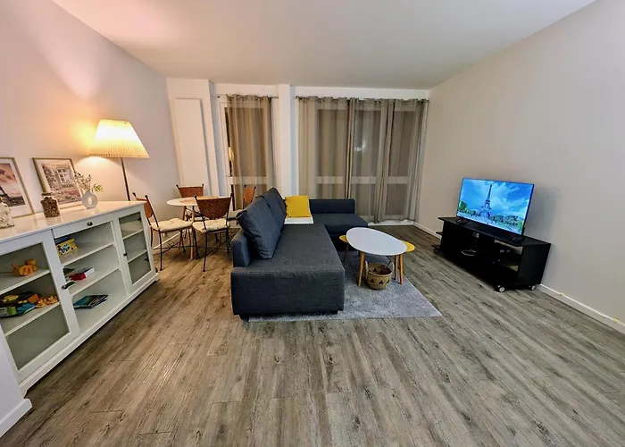 Evasion La Defense - Balcon & Wi-Fi, A 10 Min De Paris