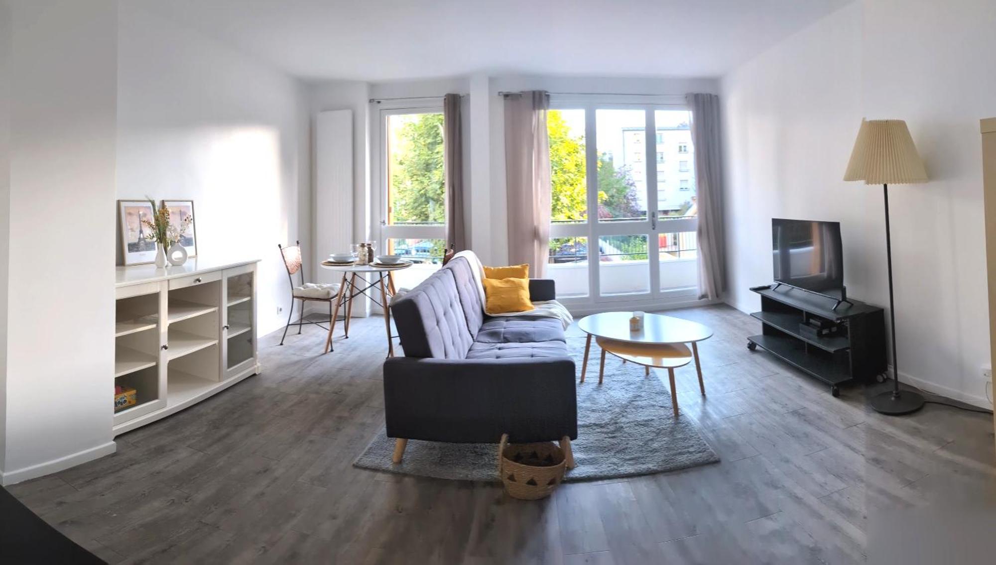 Apartment Evasion La Defense - Balcon & Wi-fi, A 10 Min De Paris *